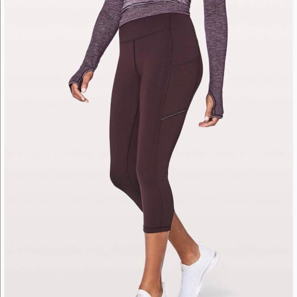 Lululemon Speed Up Crop Leggings